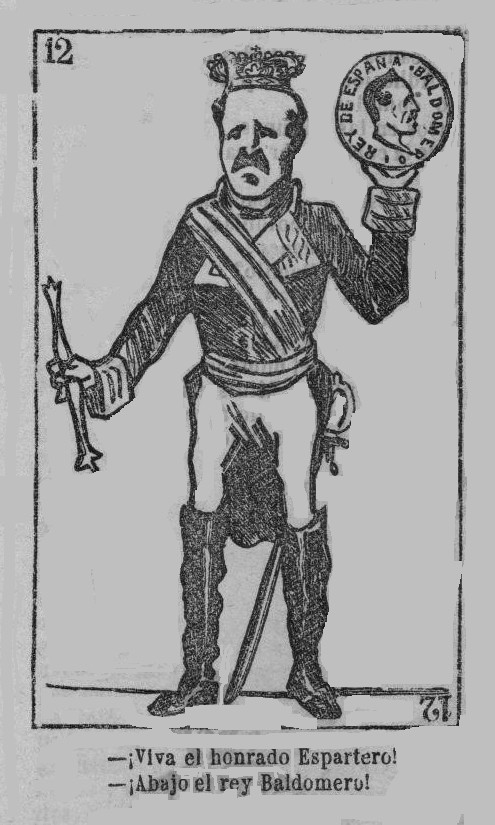 Imagen en 'El Tiburón' (1869) espartero