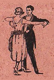 1944 - Pareja de baile del Irurrimurri de Haro