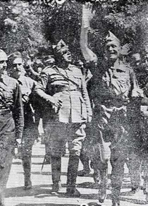 Millán Astray en Logroño. 1936