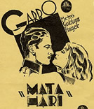 Mata Hari con Greta Garbo. 1933