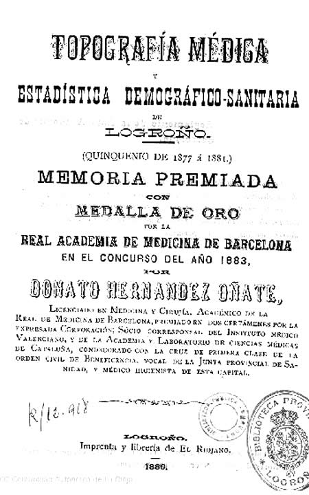 Primera página de la publicación