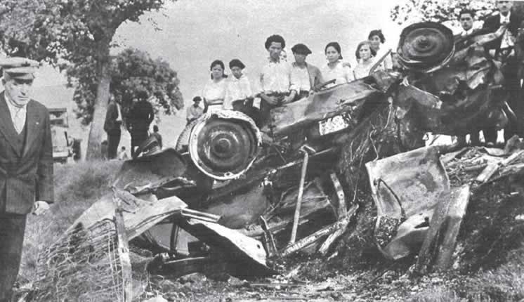Choque de automóviles