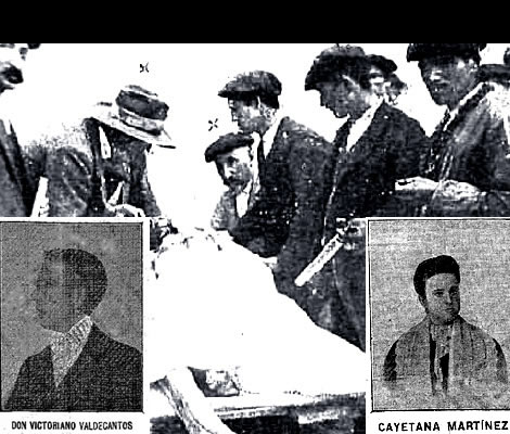 El asesino, la víctima y juez y médico
