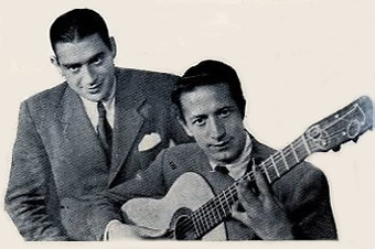 Pepe Blanco con Jesús Escudero