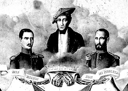 Zurbano y sus hijos "martires de la libertad"