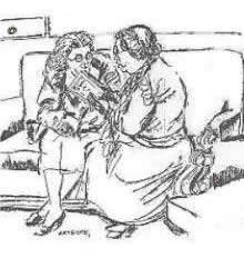 María Lejárraga y Matilde de la Torre(Apunte de la prensa)