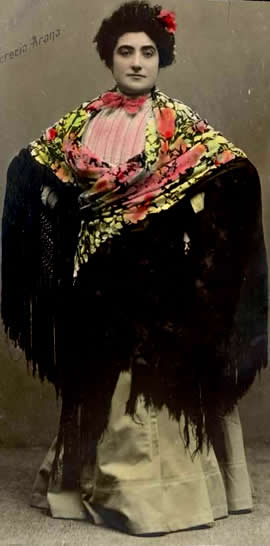 Lucrecia Arana de "Chulapona"