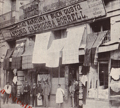 Primer Comercio Garrigosa- 1883