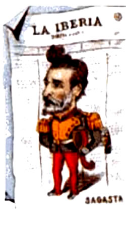 Sagasta, propietrio de 'La Iberia'