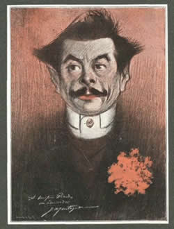 Bonifacio Pinedo: caricatura 1908