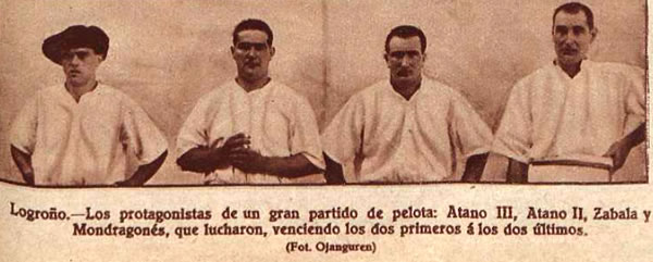 Un gran partido de 1929 en el "Beti Jai"