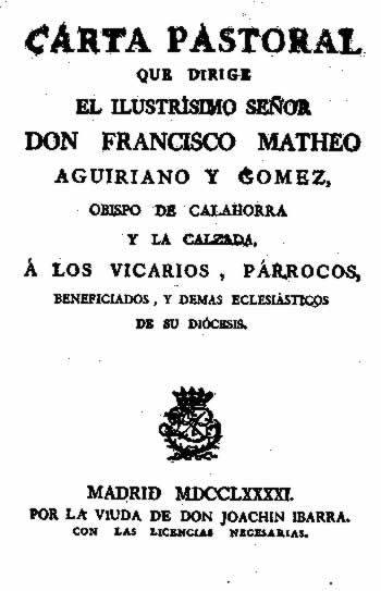 Carta< Pastoral