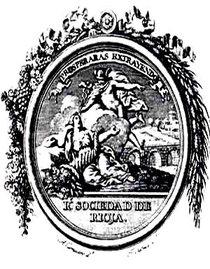 El emblema en grabado